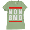 non gmo Ladies Fitted T-Shirt