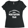 mine tasting team Women's Triblend Scoop T-shirt