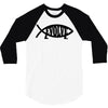evolve t shirt small funny evolution science atheist darwin atheism fi 3/4 Sleeve Shirt