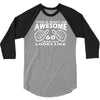 this is what an awesome 60 year old looks like 3/4 Sleeve Shirt