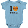 i love burger Baby Bodysuit
