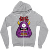 happy birthday monster Zipper Hoodie