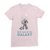 best dad in the galaxy Ladies Fitted T-Shirt