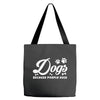 Dogs Because People Suck Tote Bags