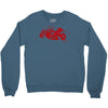 akira inspired bike motorbike Crewneck Sweatshirt