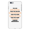 Braver Stronger Smarter Uterine Cancer Awareness iPhone 6 Plus/6s Plus Case