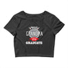 proud grandma graduate 2018.. Crop Top