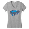 pooltable Women's V-Neck T-Shirt