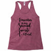 feminism is my second favorite f word Racerback Tank