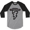 pencil lightning 3/4 Sleeve Shirt