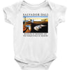 Salvador Dali The Persistence Of Memory Baby Bodysuit
