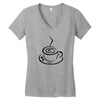 Cooffee art Women's V-Neck T-Shirt
