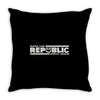 make the republic great again Throw Pillow