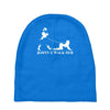 mens funny whisky parody Baby Beanies