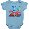 world cup 2018 Baby Bodysuit