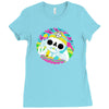 go for gold Ladies Fitted T-Shirt