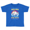 I Wish I Were A Unicorn So I Could Stab Idiots With My Head Toddler T-shirt