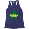 canada strong Racerback Tank