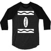 adult crayon 3/4 Sleeve Shirt