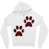 feet Zipper Hoodie
