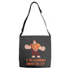 i'm gonna wreck it ralph Adjustable Strap Totes