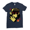 hip hop gorila Ladies Fitted T-Shirt