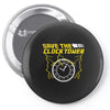 clocktower Pin-back button