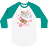 clean eating 3/4 Sleeve Shirt