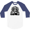 evil skull humor 3/4 Sleeve Shirt