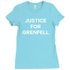 Justice For Grenfell Ladies Fitted T-Shirt