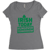 hungover tomorrow best trending Women's Triblend Scoop T-shirt