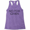 no fox given Racerback Tank