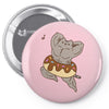 Pusheen the Cat Muscular with Donut Pin-back button