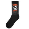 i like pig butts and i cannot lie Socks