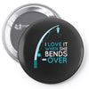 bends over Pin-back button