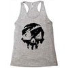 sea of theives skull Black Logo Racerback Tank