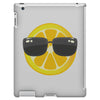Lemon with Glasses iPad 3 and 4 Case