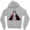 david with rose tattoo Zipper Hoodie