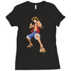 one piece Ladies Fitted T-Shirt