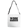 work harder Adjustable Strap Totes