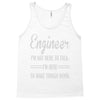 i'm not here to talk Tank Top