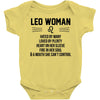 Leo Woman Baby Onesie