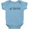 actions Baby Bodysuit