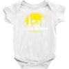 visit tilted towers fortnite Baby Bodysuit