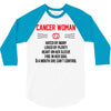 Cancer Woman 3/4 Sleeve Shirt