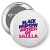 mistress widow Pin-back button