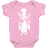 wolverine avengers inspired superhero Baby Onesie