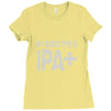 original blood type ipa positive craft beer Ladies Fitted T-Shirt