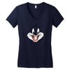 looney tunes bugs Women's V-Neck T-Shirt