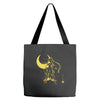 the moon Tote Bags